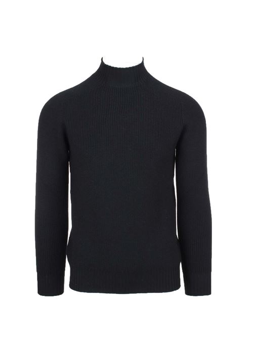 Maglia lupo in lana a coste inglese Gran Sasso | Maglie | 2411824601099